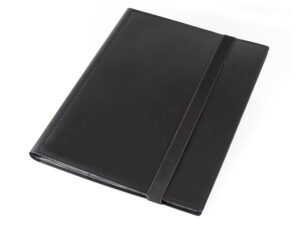 Neutrales Sammelalbum schwarz (max.360 Karten / 20 Seiten) für Pokemon, Yu-Gi-Oh, Match Attax etc.