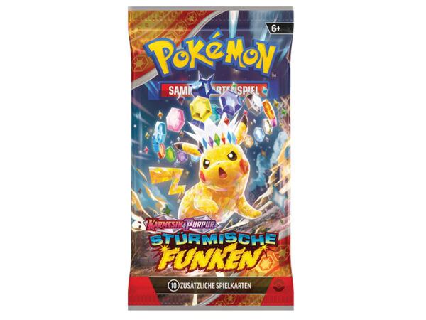 Pokémon Booster – Karmesin & Purpur 08: Stürmische Funken